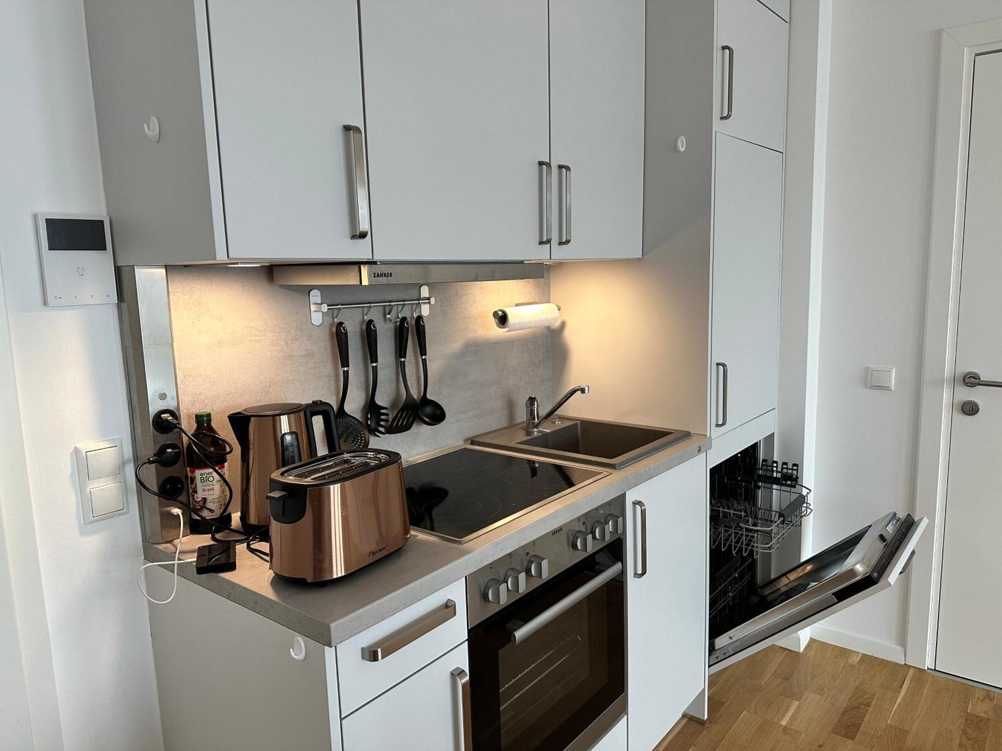 Modernes Apartment I Parkplatz I Terrasse 布伦贝格 外观 照片
